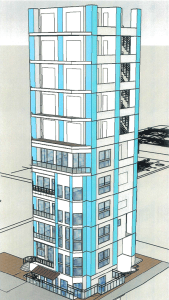 外観スケッチアップ(近景)